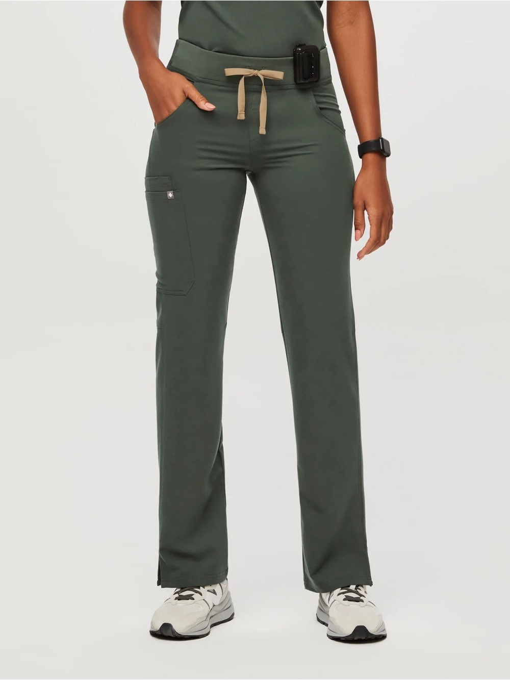 Army Green Kade Cargo Scrub Pants™